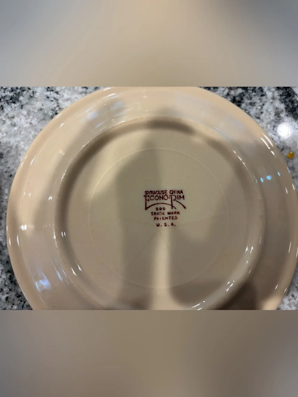 Vintage Syracuse China cowboy hat Set of Plates